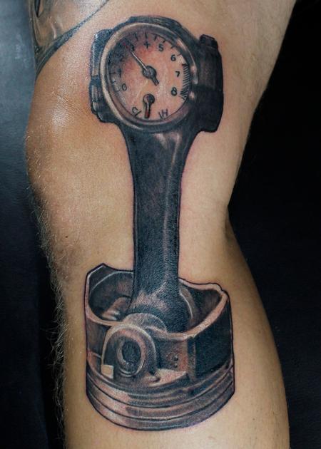 Tattoos - Tach & Piston - 140041